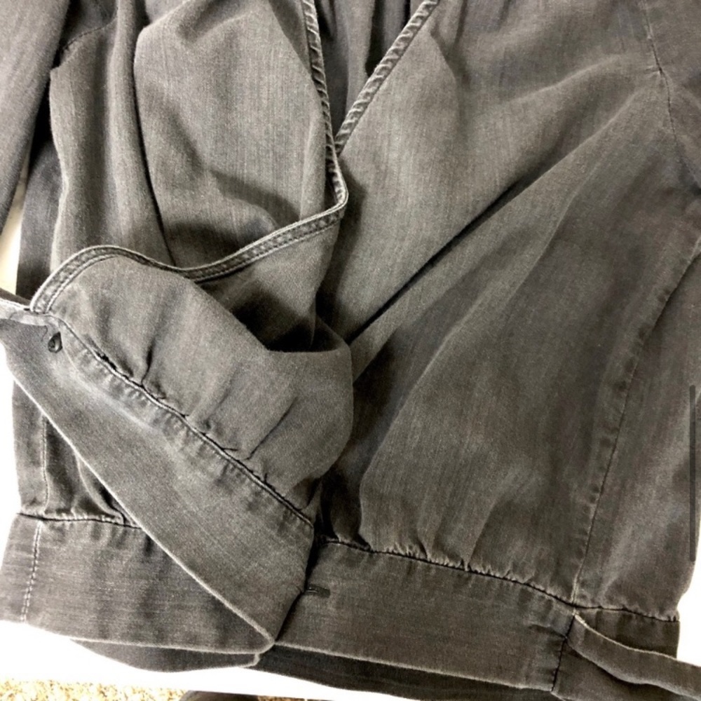 Madewell Denim Wrap Top - Picture 6 of 9